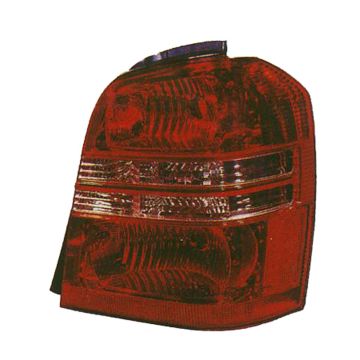 Tail Light Housing Left Includes Lens for Toyota Highlander 2001-2003