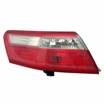 Tail Light Housing Left Outer Lamps Includes Lens USA Built for Toyota Camry 2007-2009