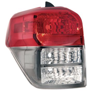 Tail Light Housing Left Includes Lens CAPA for Toyota 4Runner Trail 2010-2013