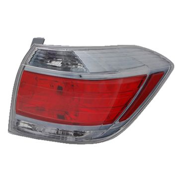 Tail Light Housing Right Includes Lens for Toyota Highlander Hybrid Limited Hybrid 2011-2013