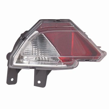 Back Up Light Lens / Housing Left Bumper Mounted Japan Built CAPA for Toyota RAV4 2016-2018