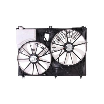 Engine Cooling Fan Assembly w/o Towing Pkg Motor/Blade/Shroud Assy for Toyota Highlander 2014-2019