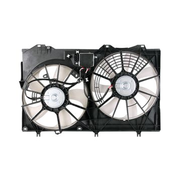 Engine Cooling Fan Assembly Motor/Blade/Shroud/Control Module Dual Fan Assembly for Toyota Sienna 2017-2020