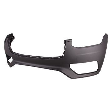 Bumper Cover Front w/Parallel Park Assist w/o Headlamp Washers Primed CAPA for Volvo XC90 T6 Momentum T8 Momentum T5 Momentum B6 Momentum T8 Recharge Momentum 2020-2022