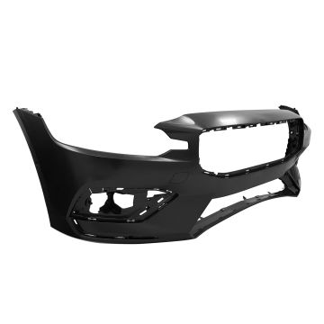 Bumper Cover Front w/o Headlamp Washer w/Parallel Park Assist Primed CAPA for Volvo S60 V60