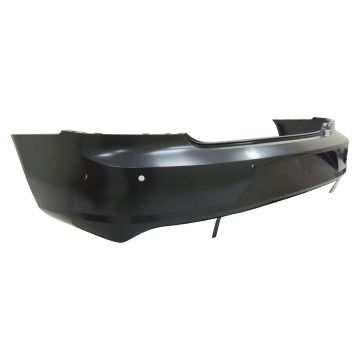 Bumper Cover Rear w/o BLIS w/Park Assist Sensors Primed for Volvo S90 2017-2021