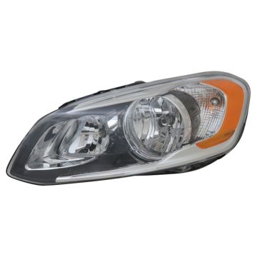 Headlight Assembly Composite Left Halogen CAPA for Volvo XC60 2014-2017