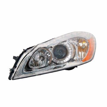 Headlight Assembly Composite Left Halogen for Volvo C70 2011-2013