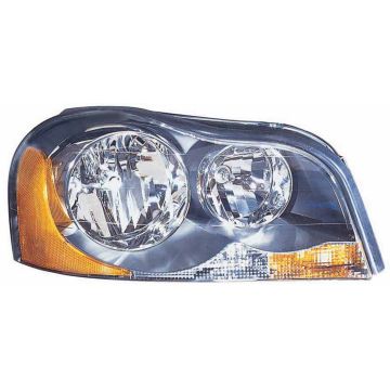 Headlight Assembly Composite Right Halogen CAPA for Volvo XC90 2003-2014