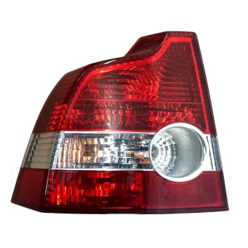 Tail Light Housing Left w/o Rear Fog Lamp Includes Lens for Volvo S40 2004-2007