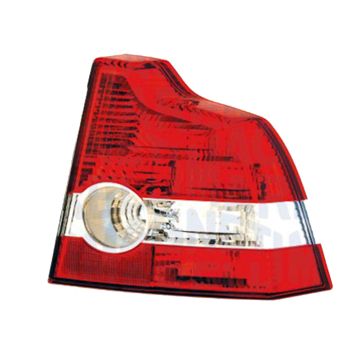 Tail Light Housing Right w/o Rear Fog Lamp Includes Lens for Volvo S40 2004-2007