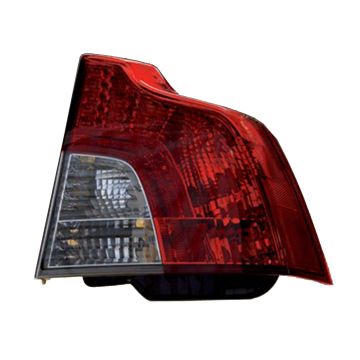 Tail Light Housing Right w/Rear Fog Lamp Includes Lens for Volvo S40 2008-2011