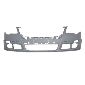Bumper Cover Front w/o Park Sensor w/o Headlamp Washer Primed for Volkswagen Passat 2006-2010