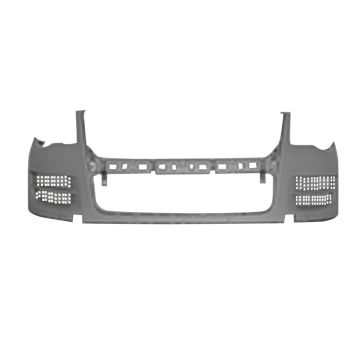 Bumper Cover Front w/o Headlamp Washer w/Parking Sensors for Volkswagen Touareg 2008-2010