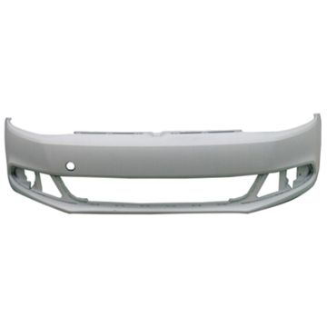 Bumper Cover Front w/o Headlamp Washer w/o Parking Assist Primed for Volkswagen Jetta 2011-2014