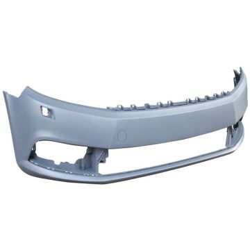 Bumper Cover Front w/o Parking Aid Primed for Volkswagen CC Sport Plus Sport Base Lux 2013-2017
