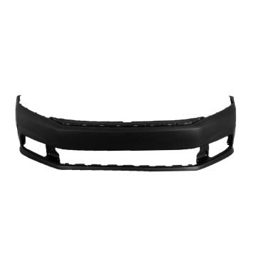 Bumper Cover Front Primed for Volkswagen Passat S Base Sportline Trendline Highline Comfortline Execline SE SEL SEL Premium Trendline+ V6 GT Wolfsburg Edition SE R-Line 2016-2019