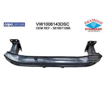 Bumper Cover Reinforcement Front CAPA for Volkswagen Passat 2016-2019