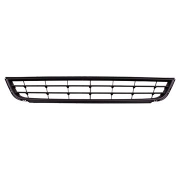 Bumper Cover Grille Front Black for Volkswagen Jetta 2011-2014