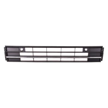 Bumper Cover Grille Front w/Parking Assist CAPA for Volkswagen Passat S SE SEL 2016-2018