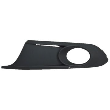 Bumper Insert Front Left Fog Lamp Bezel w/Fog Lamps CAPA for Volkswagen Jetta Sedan 2011-2014