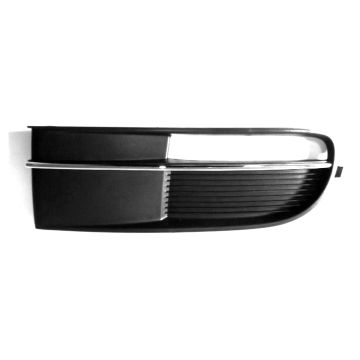 Bumper Insert Front Left Fog Lamp Opening Cover Assembly w/o Fog Lamps for Volkswagen Beetle Convertible 2013-2018