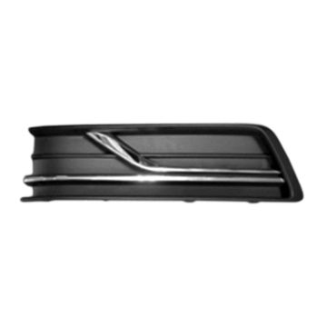Bumper Insert Front Left Outer Grille w/o Fog Lamps for Volkswagen Passat 2016-2019