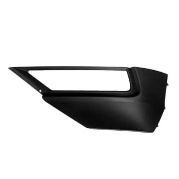 Bumper Insert Front Left Fog Lamp Bezel w/Fog Lamps Satin Black for Volkswagen Tiguan 2018-2021