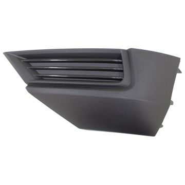Bumper Insert Front Left Fog Lamp Opening Cover w/o Fog Lamps for Volkswagen Tiguan 2018-2021