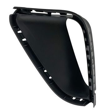 Bumper Insert Front Left Outer Opening Cover Black for Volkswagen Taos 2022-2024