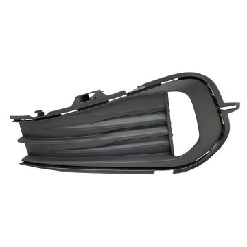 Bumper Insert Front Left w/o Park Distance Control w/Fog Lamps Outer Grille for Volkswagen Jetta 2022-2023