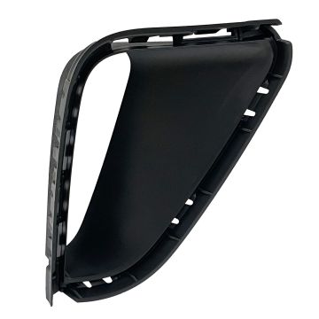 Bumper Insert Front Right Outer Opening Cover Black for Volkswagen Taos 2022-2024