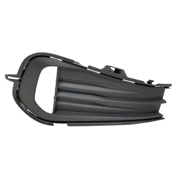 Bumper Insert Front Right w/o Park Distance Control w/Fog Lamps Outer Grille for Volkswagen Jetta 2022-2023