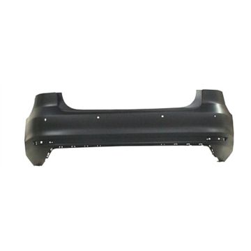 Bumper Cover Rear w/Parking Assist Primed for Volkswagen Jetta 2015-2016