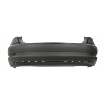 Bumper Cover Rear w/o Parking Sensors Primed CAPA for Volkswagen Jetta S Highline Comfortline SE SEL 2019-2021
