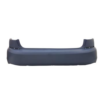 Bumper Cover Rear w/o Park Assist Primed CAPA for Volkswagen Passat 2020-2022