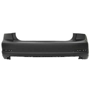 Bumper Cover Rear w/o Parking Sensors Primed CAPA for Volkswagen Jetta SEL Premium Execline R-Line SEL 2019-2021