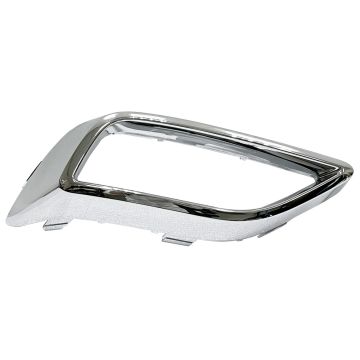Bumper Insert Rear Left w/o R-Line Pkg Exhaust Tips Chrome for Volkswagen Atlas 2021-2023
