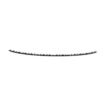 Bumper Cover Molding Rear Brilliant Black for Volkswagen Tiguan SE R-Line Black Comfortline R-Line Black 2022-2024