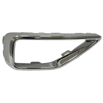 Bumper Cover Molding Rear Left Exhaust Bezel Chrome for Volkswagen Taos 2022-2024