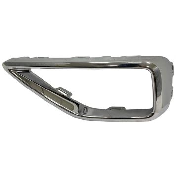 Bumper Cover Molding Rear Right Exhaust Bezel Chrome for Volkswagen Taos 2022-2024