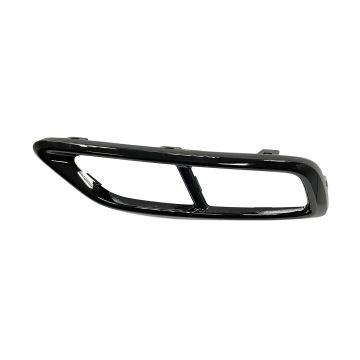 Bumper Cover Molding Rear Right Tailpipe Trim for Volkswagen Tiguan SE R-Line Black Comfortline R-Line Black 2022-2024