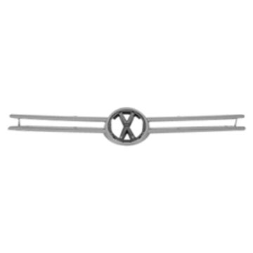 Grille Assembly Type 4 Gray for Volkswagen Golf 1999-2006