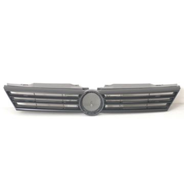 Grille Assembly Black for Volkswagen Jetta Sedan 2011-2014