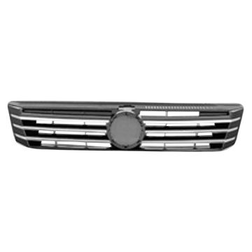 Grille Assembly w/o Chrome Molding for Volkswagen Passat 2012-2015