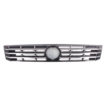 Grille Assembly w/4 Vertical Chrome Moldings for Volkswagen Passat 2012-2015