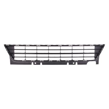 Grille Assembly w/o Parking Aid Sensors Satin Black for Volkswagen Beetle Convertible 2017-2018