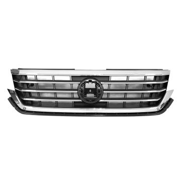 Grille Assembly w/o R-Line Pkg From 5-19 for Volkswagen Passat S Highline Comfortline SE SEL Execline 2020-2022