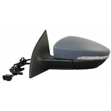 Door Mirror Assembly Left Power Heated w/o Auto Dimming w/Lamp w/Memory for Volkswagen Eos 2009-2012