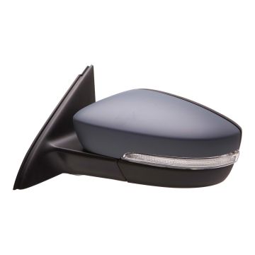 Door Mirror Assembly Left Power Heated w/Signal Lamp Indicator On Glass for Volkswagen Jetta 2011-2018